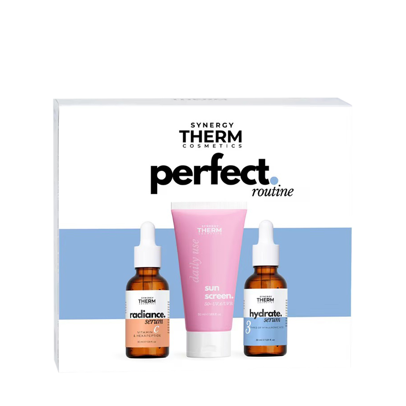 Synergy Therm Cosmetics Perfect Routine Set 110 ml