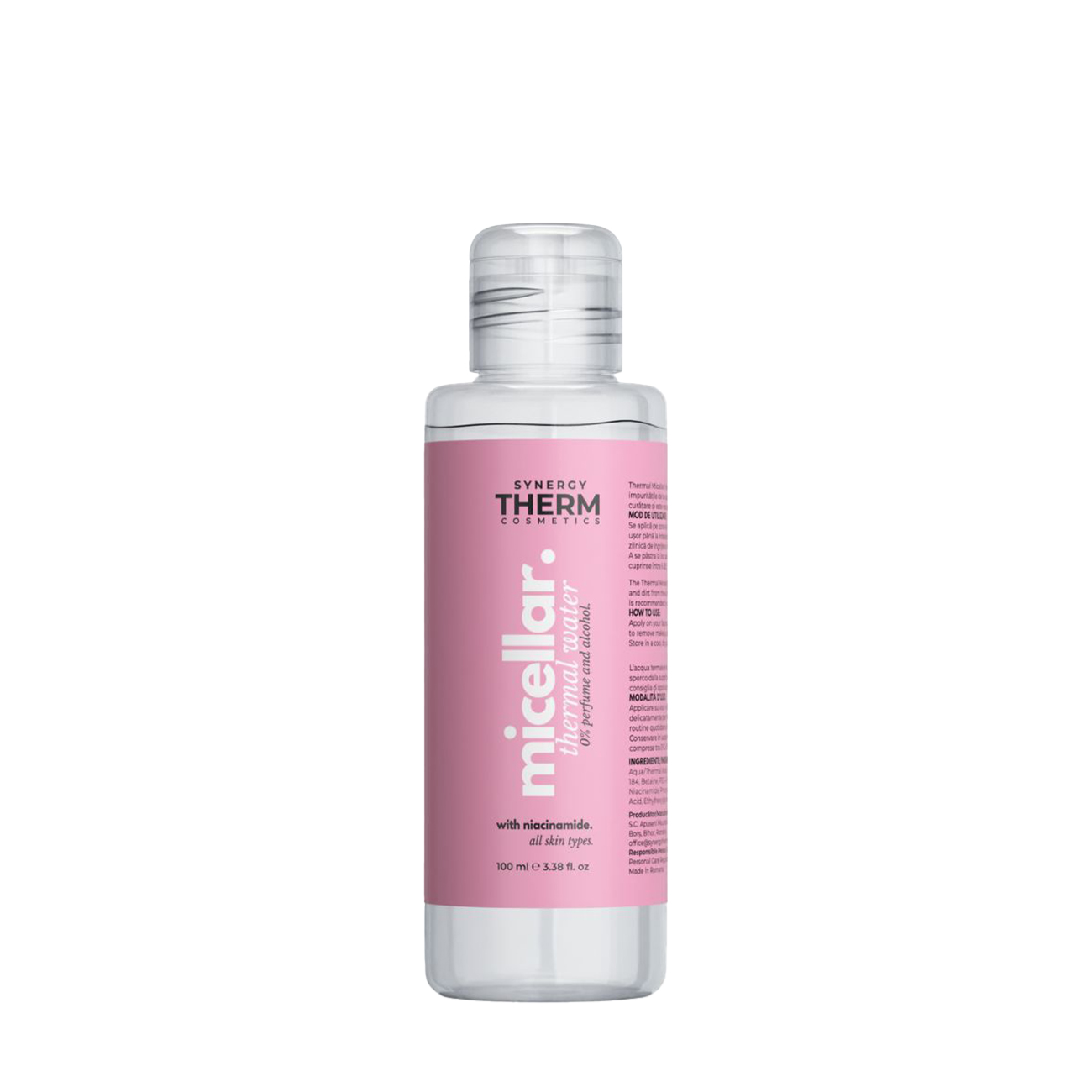 Apa micelara pentru demachiere si curatare ten 100ml
