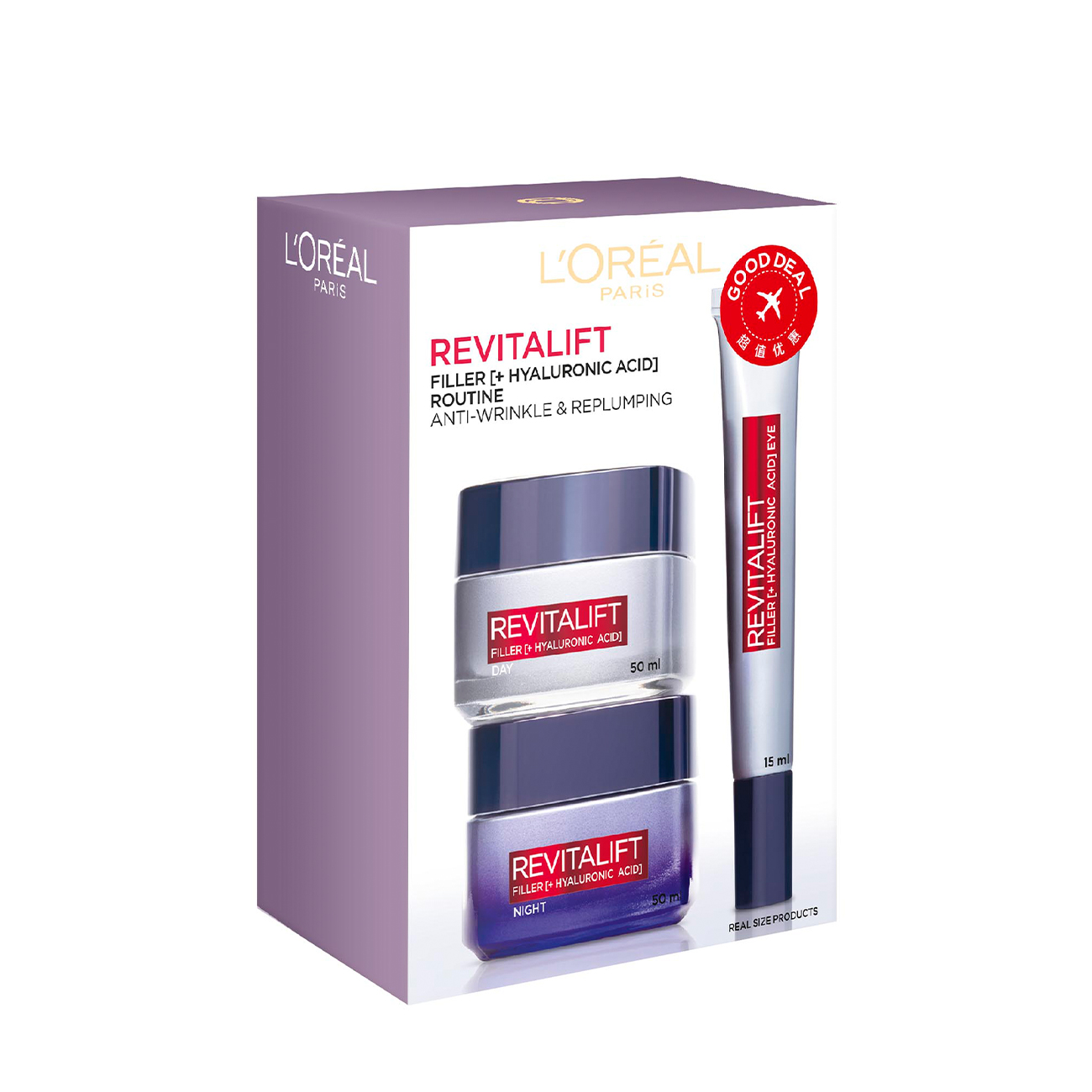Set ingrijire antirid Revitalift 115ml