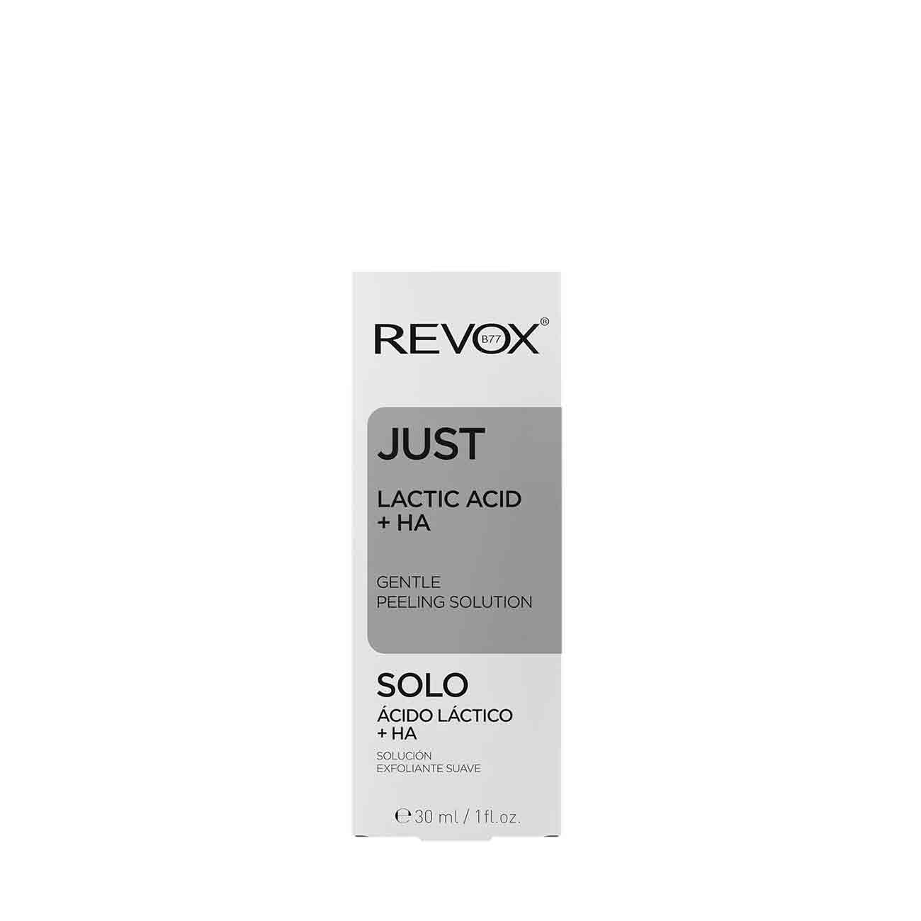 Peeling cu acid lactic si acid hialuronic 30ml
